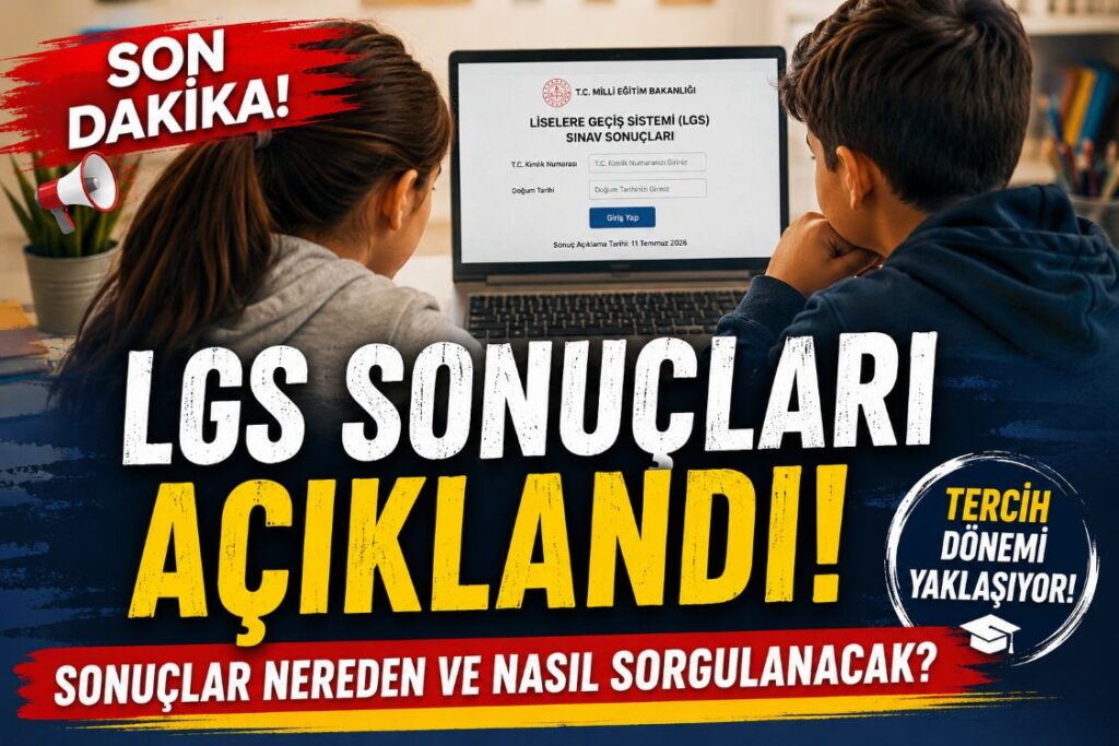 LGS Sonuçları Açıklandı!