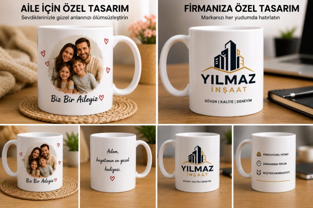 Anılarınızı ve Markanızı Kupalara Taşıyın!
