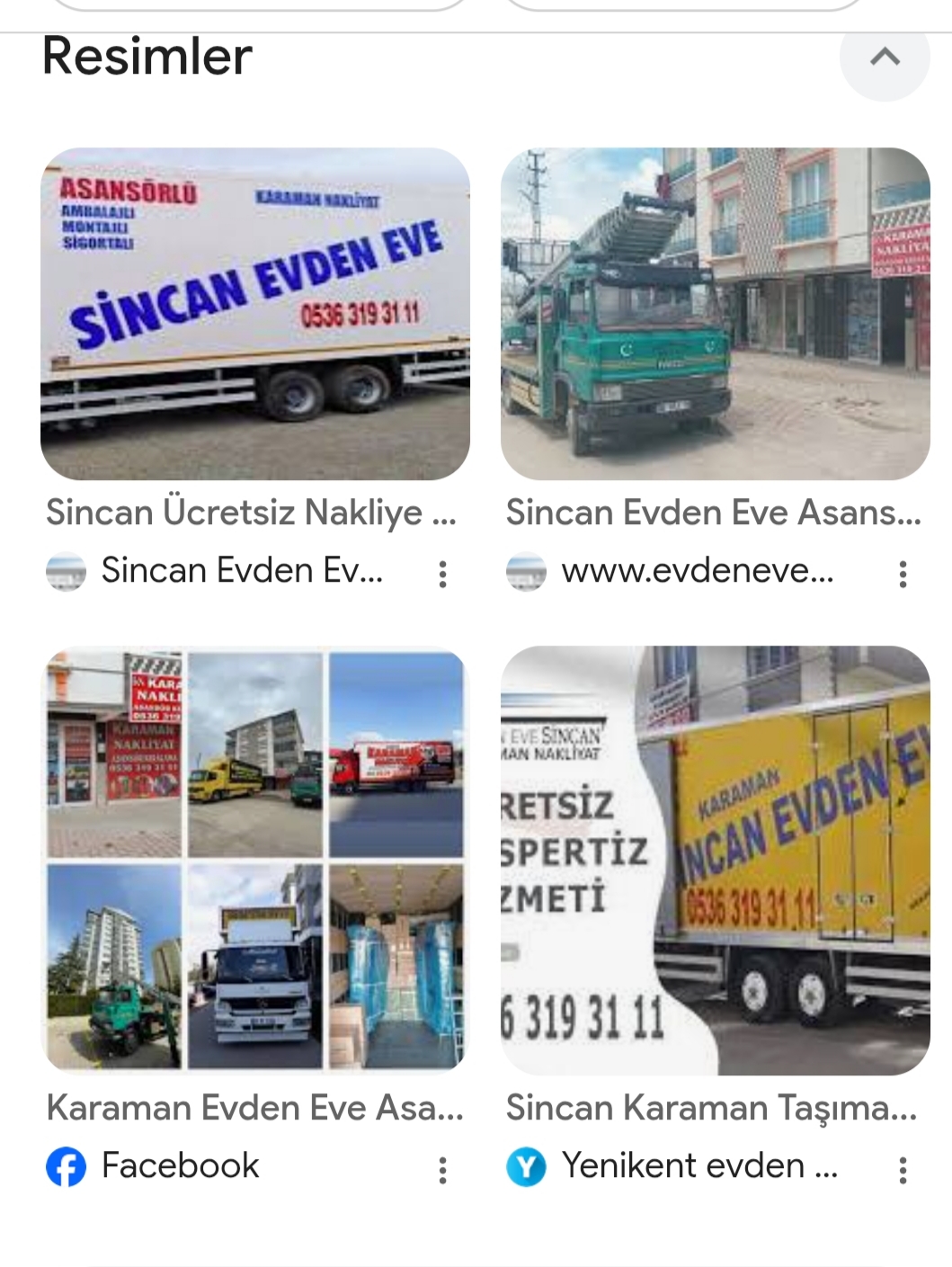 Sincan Karaman Nakliyat