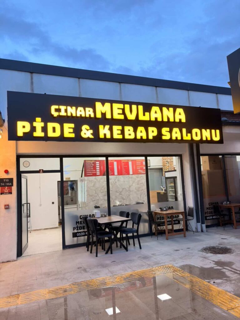 ÇINAR MEVLANA PİDE KEBAB