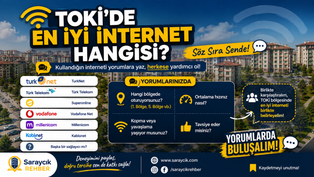 Evde hangi interneti kullanıyorsunuz? 🤔