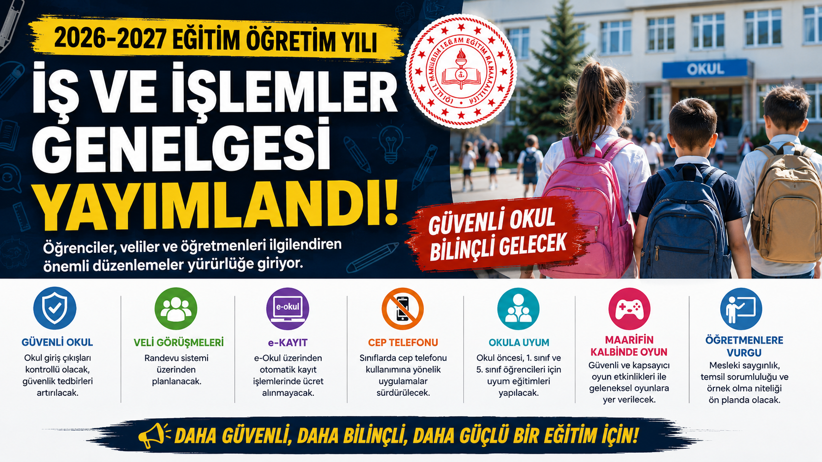 2026-2027 Eğitim Öğretim Yılı İçin Yeni Dönem