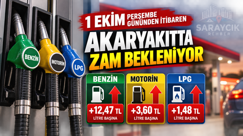 Akaryakıtta 1 Ekim Zammı Gündemde