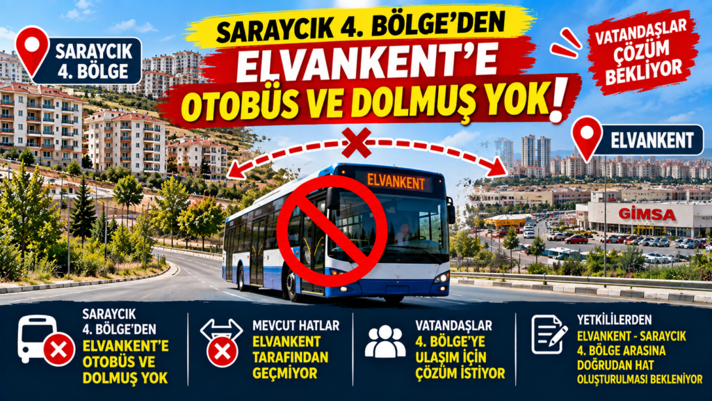 Saraycık 4. Bölge İçin Ulaşım Talebi