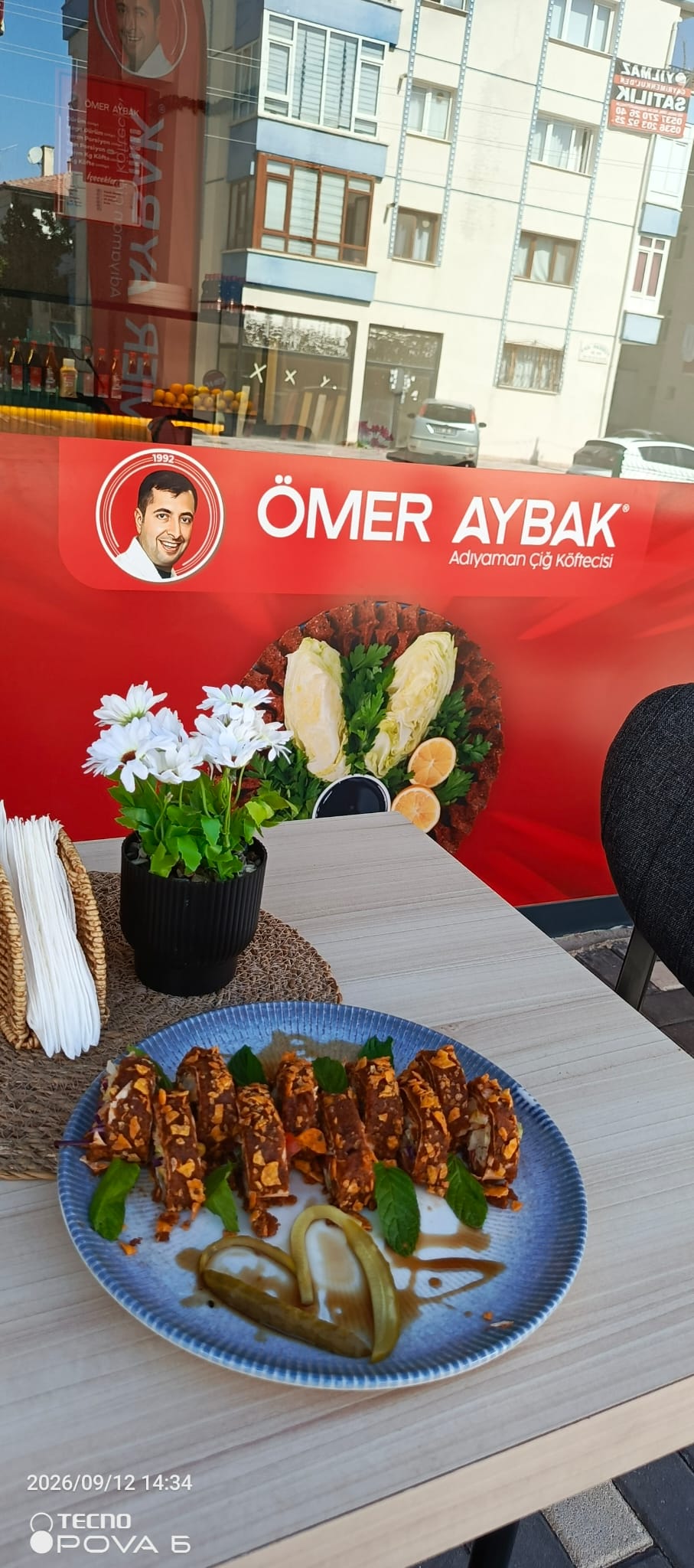 Ömer Aybak Çiğköfte Pınarbaşı