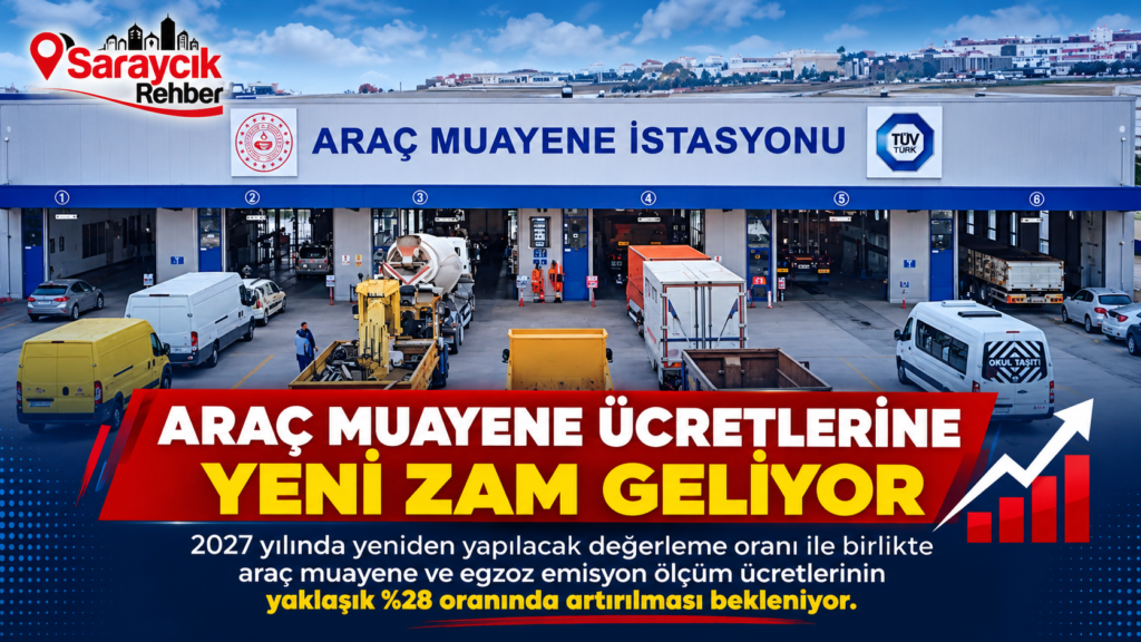 Araç Muayene Ücretlerine Yeni Zam Beklentisi