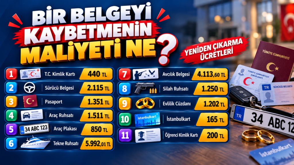 Bir Belgeyi Kaybetmenin Bedeli Ne Kadar?