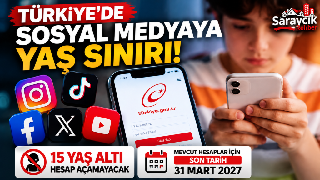 Türkiye’de Sosyal Medyaya Yaş Sınırı: Son Tarih 31 Mart 2027